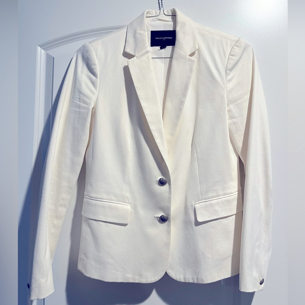 Banana Republic Blazer - off white size 4